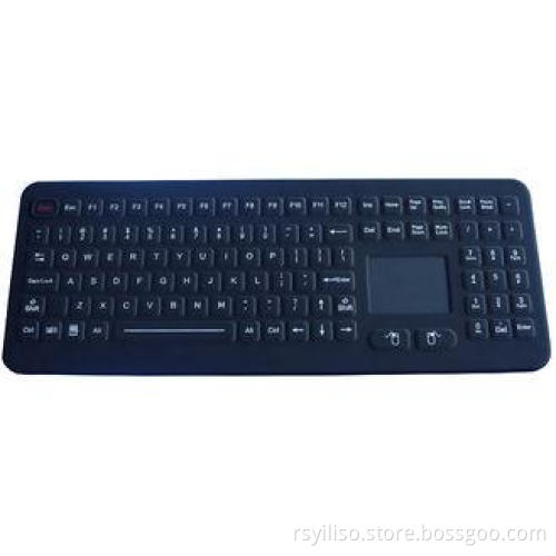 108keys Backlight Silicone Industrial Keyboard With Numeric